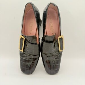 Reed Evins Croc-Embossed Shoes 8M